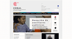 Desktop Screenshot of coraloaxaca.org