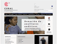 Tablet Screenshot of coraloaxaca.org